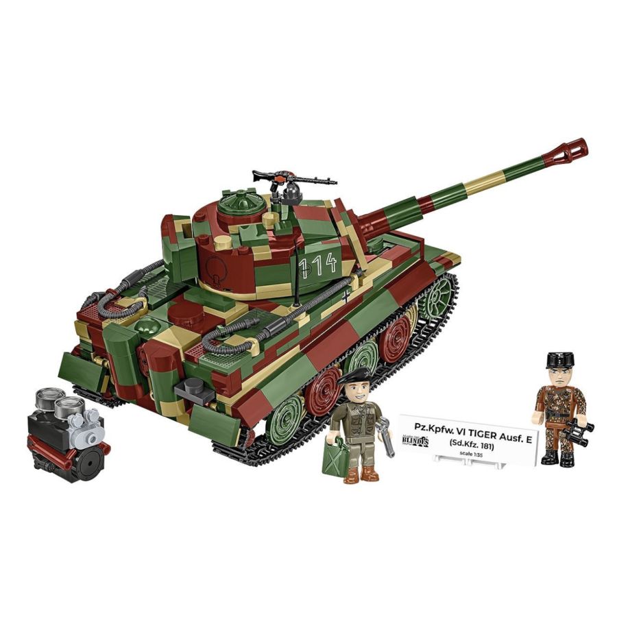 WW2 - Pz.Kpfw. VI Tiger Ausf.E (870 Pcs)