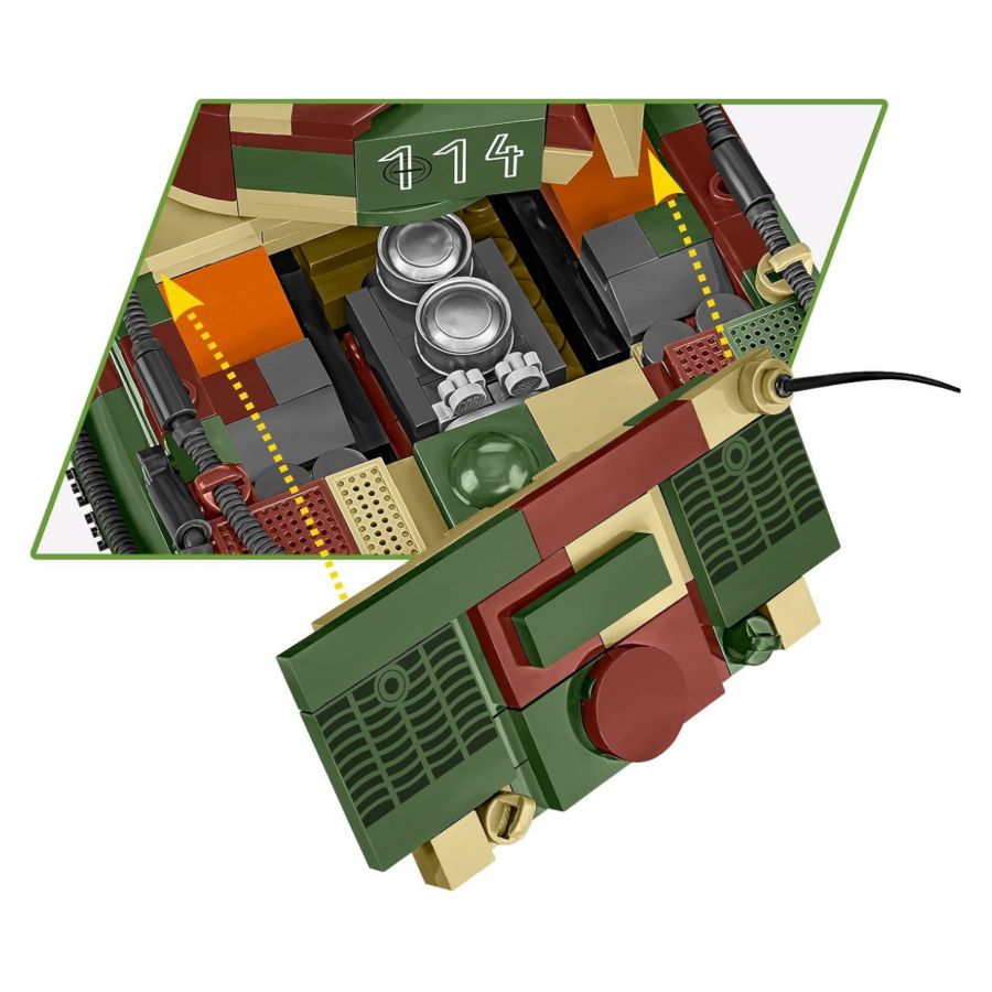 WW2 - Pz.Kpfw. VI Tiger Ausf.E (870 Pcs)