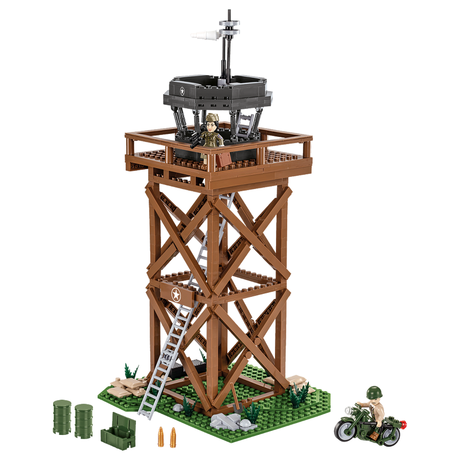 WW2 - U.S. Control Tower (664 Pcs)