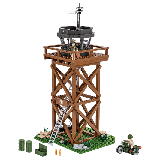 WW2 - U.S. Control Tower (664 Pcs)