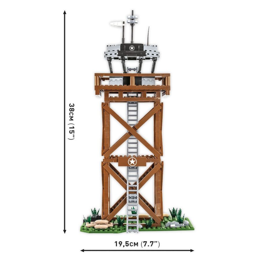 WW2 - U.S. Control Tower (664 Pcs)
