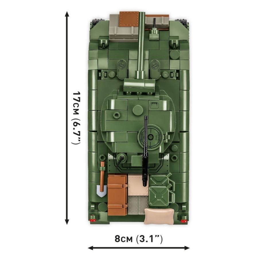 WW2 - M4A1 Sherman (663 Pcs)