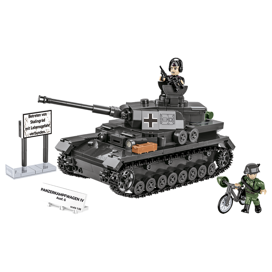 WW2 - Panzerkampfwagen IV Ausf (643 Pcs)