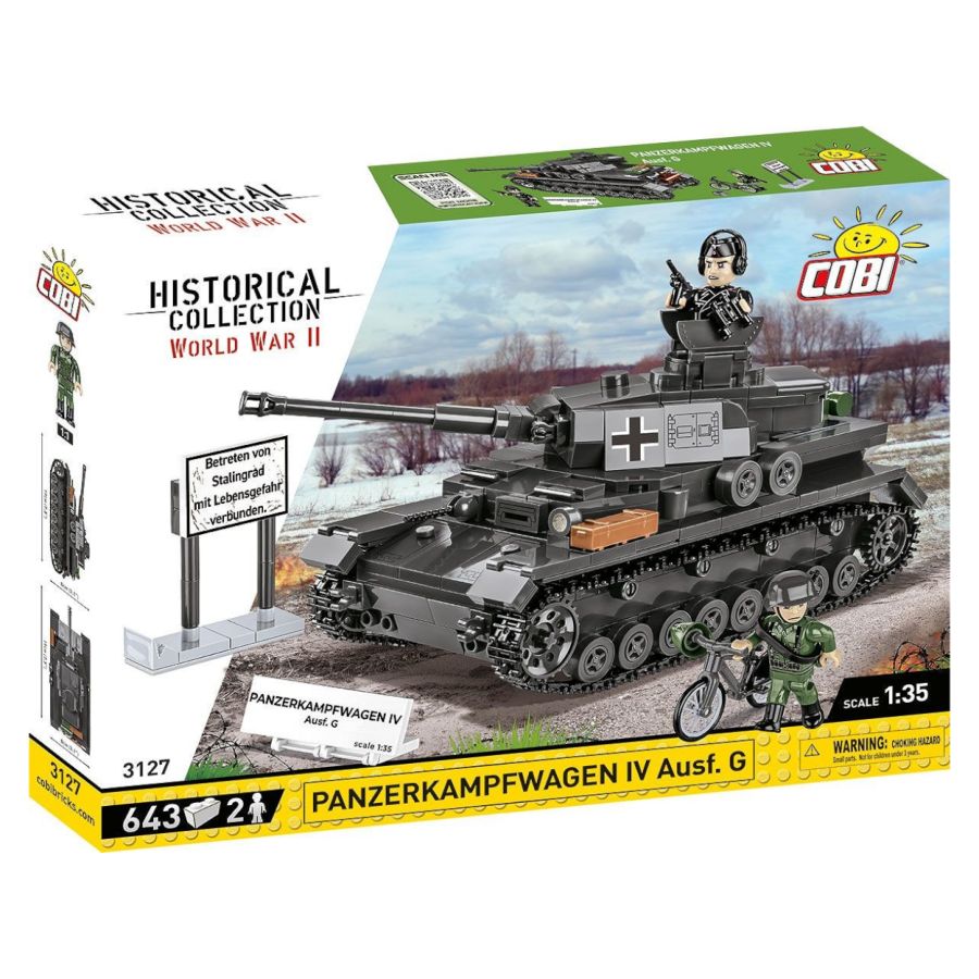 WW2 - Panzerkampfwagen IV Ausf (643 Pcs)