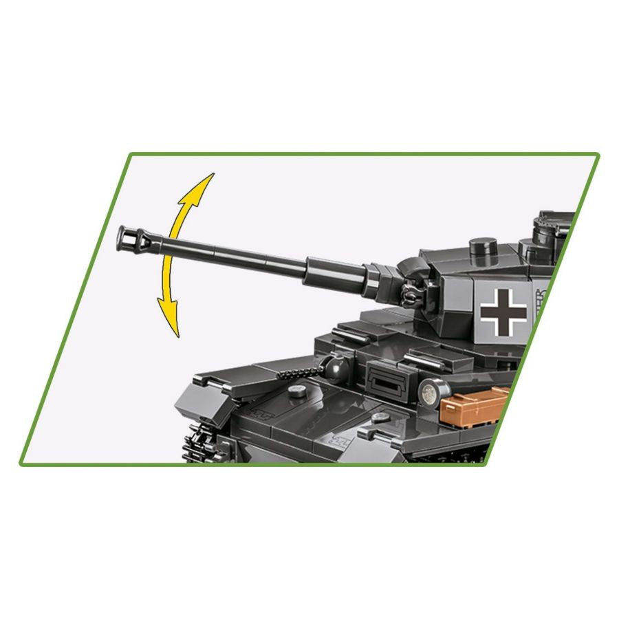 WW2 - Panzerkampfwagen IV Ausf (643 Pcs)