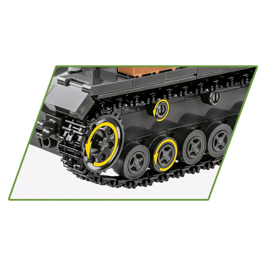 WW2 - Panzerkampfwagen IV Ausf (643 Pcs)