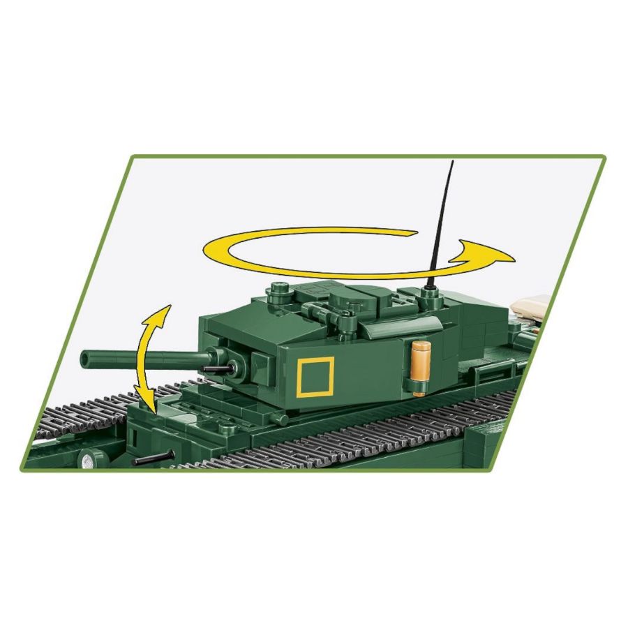 WW2 - Mark IV Churchill (668 Pcs)