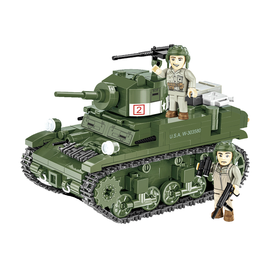 WW2 - M3 Stuart (511 Pcs)