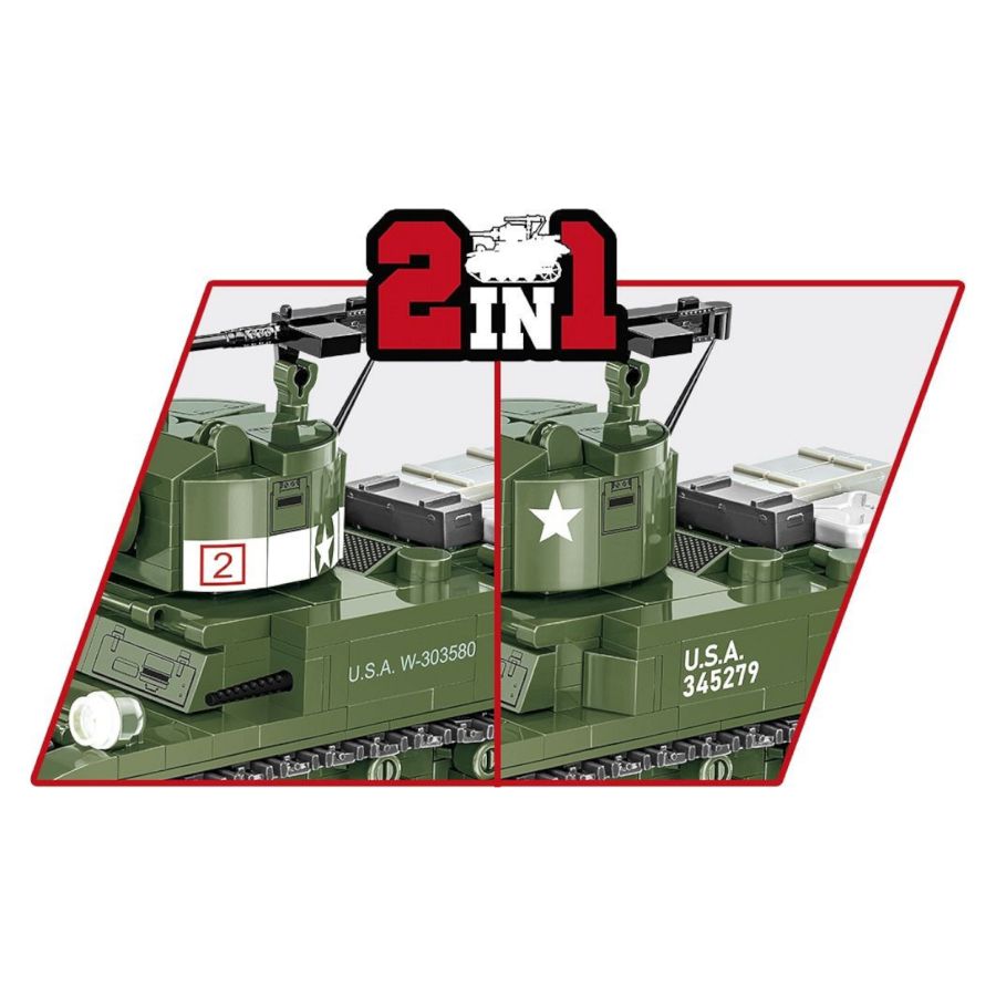 WW2 - M3 Stuart (511 Pcs)