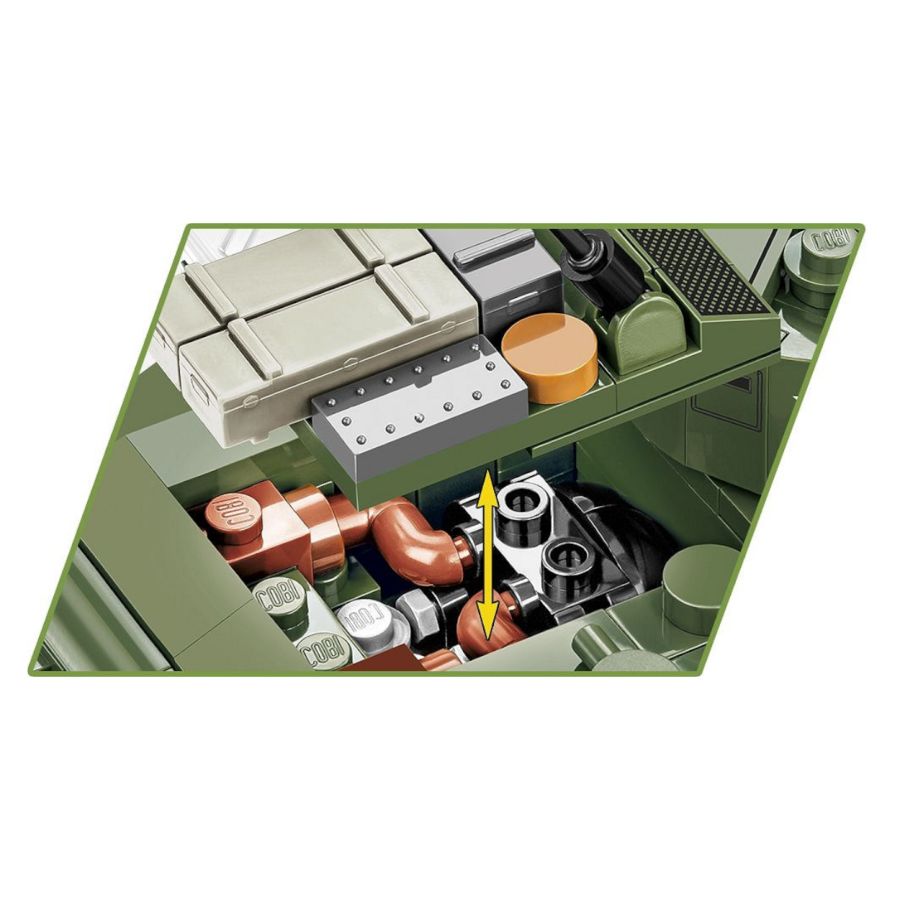 WW2 - M3 Stuart (511 Pcs)