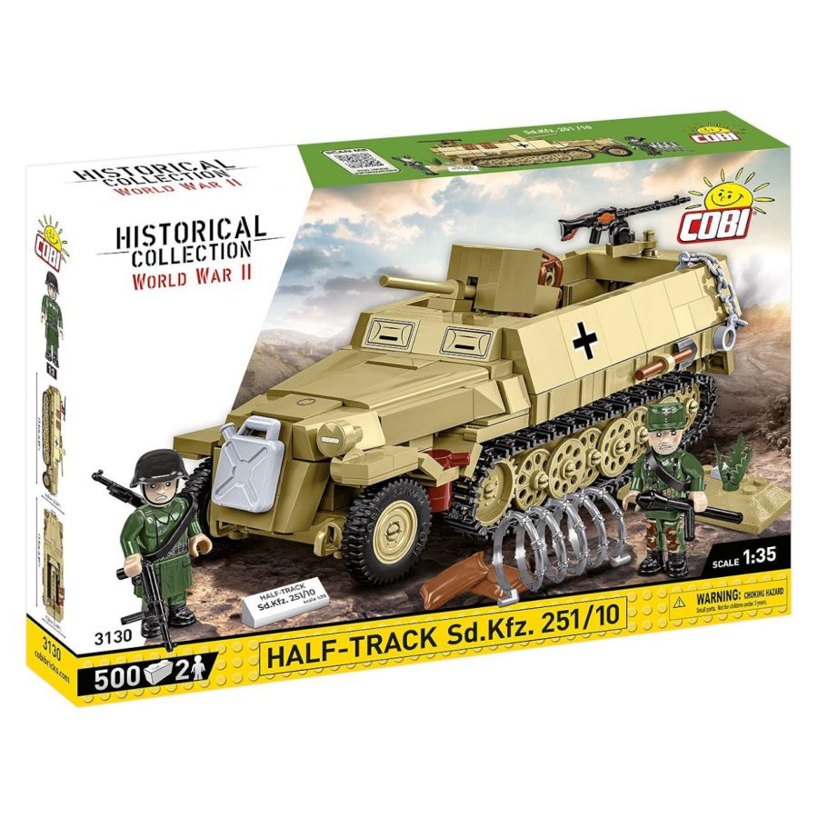 WW2 - Half-Track Sd.Kfz. 251/10 (500 Pcs)