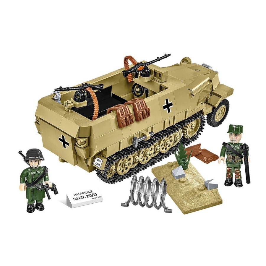 WW2 - Half-Track Sd.Kfz. 251/10 (500 Pcs)