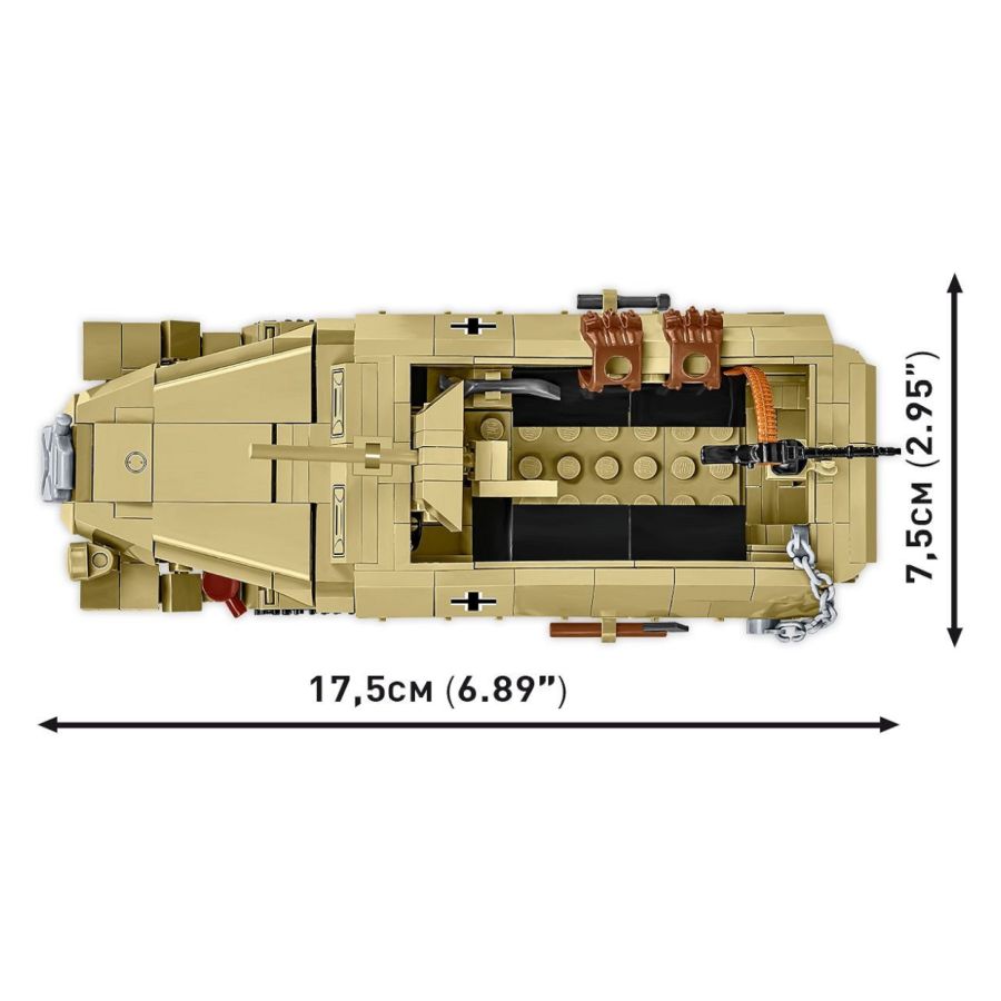 WW2 - Half-Track Sd.Kfz. 251/10 (500 Pcs)