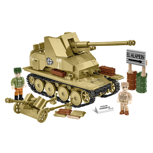 WW2 - Sd.Kfz.139 Marder III (486 Pcs)