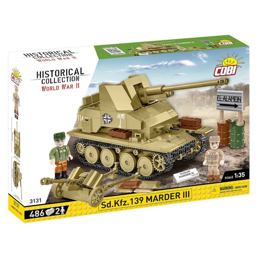 WW2 - Sd.Kfz.139 Marder III (486 Pcs)
