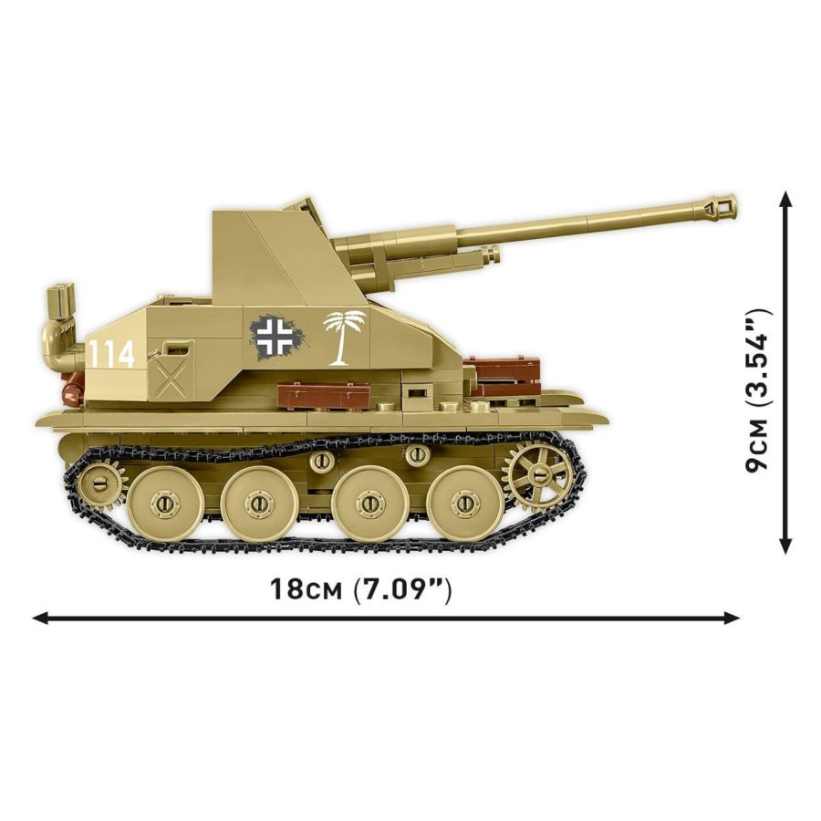 WW2 - Sd.Kfz.139 Marder III (486 Pcs)