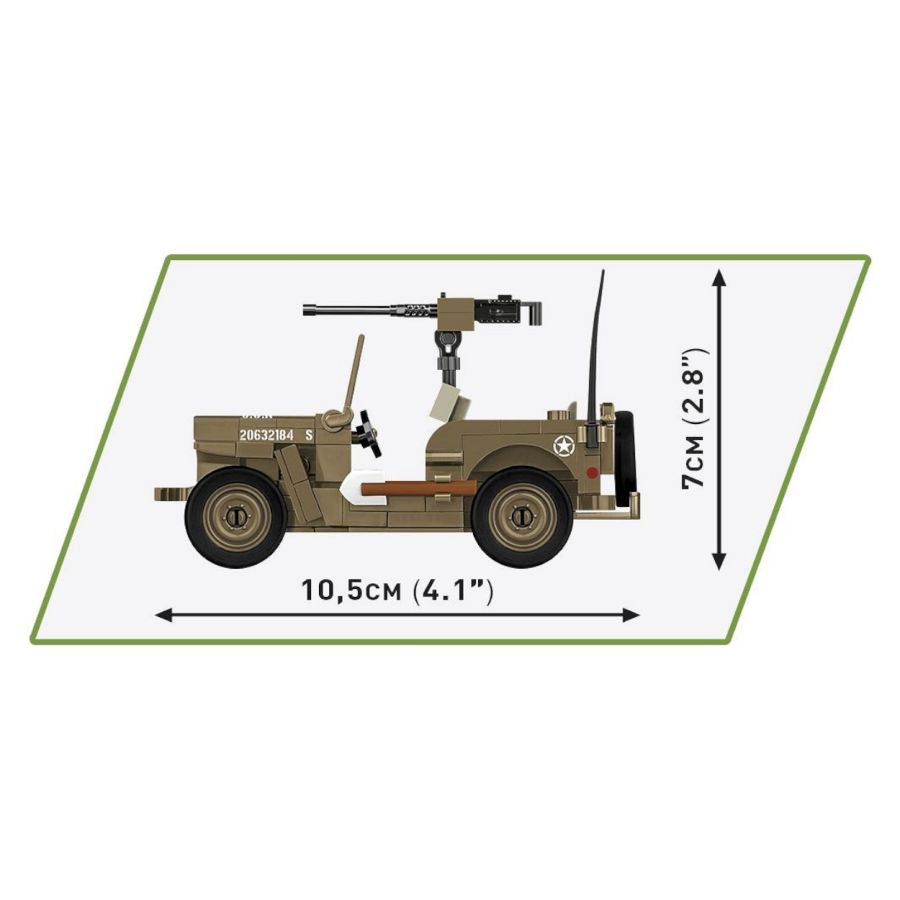 WW2 - Willys MB (132 Pcs)