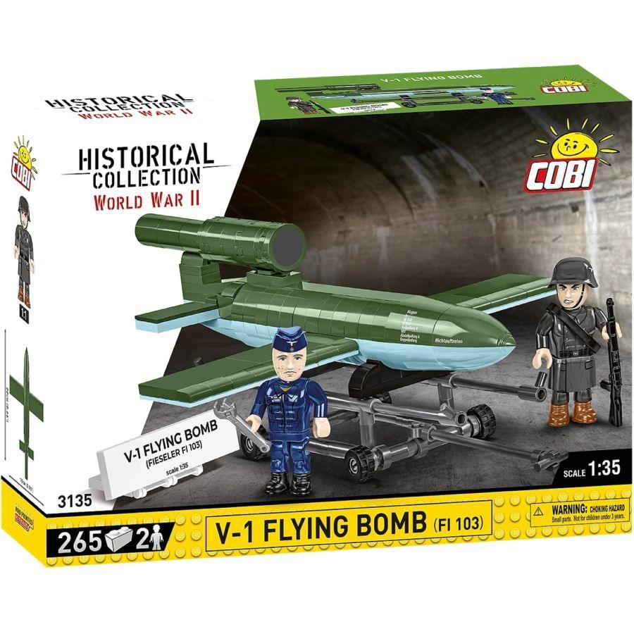 World War 2 - V-1 Flying Bomb (FI 103) Brick Kit (265 Pieces)