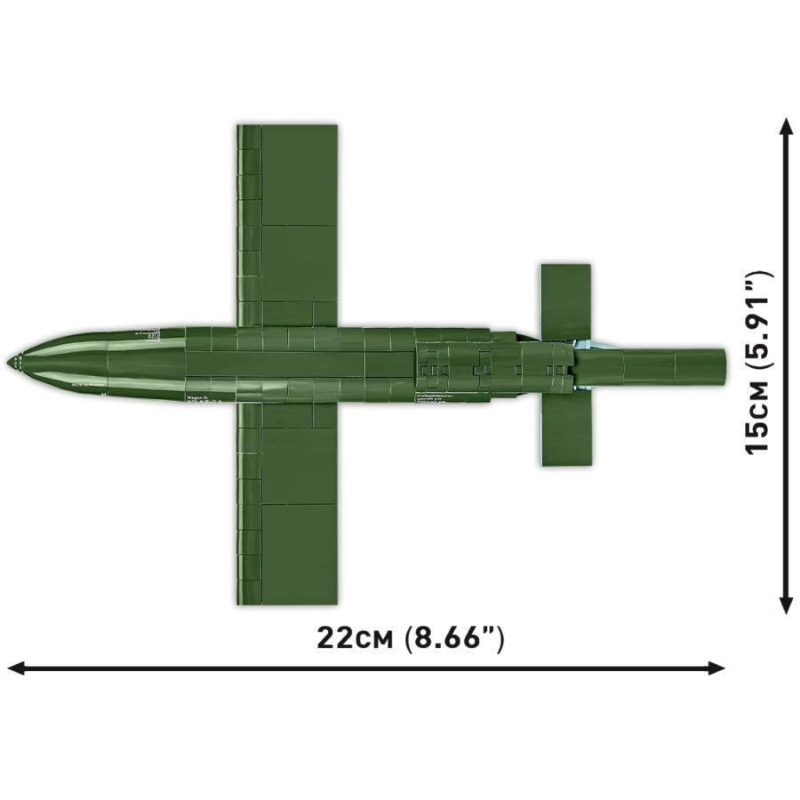 World War 2 - V-1 Flying Bomb (FI 103) Brick Kit (265 Pieces)