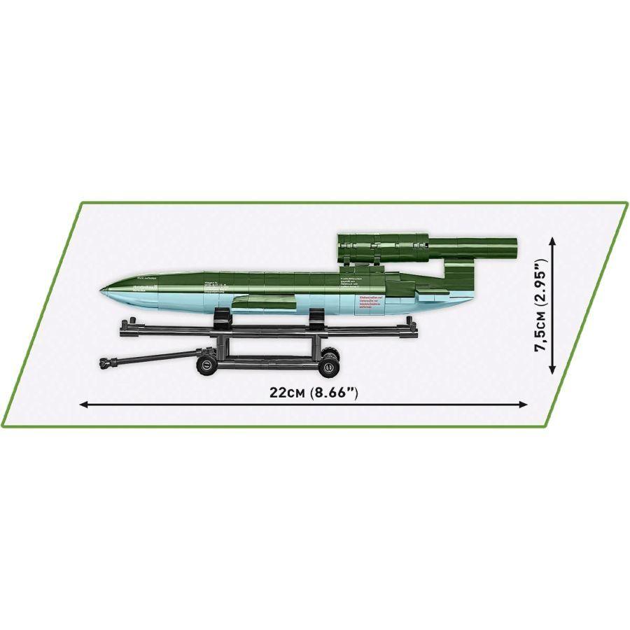 World War 2 - V-1 Flying Bomb (FI 103) Brick Kit (265 Pieces)