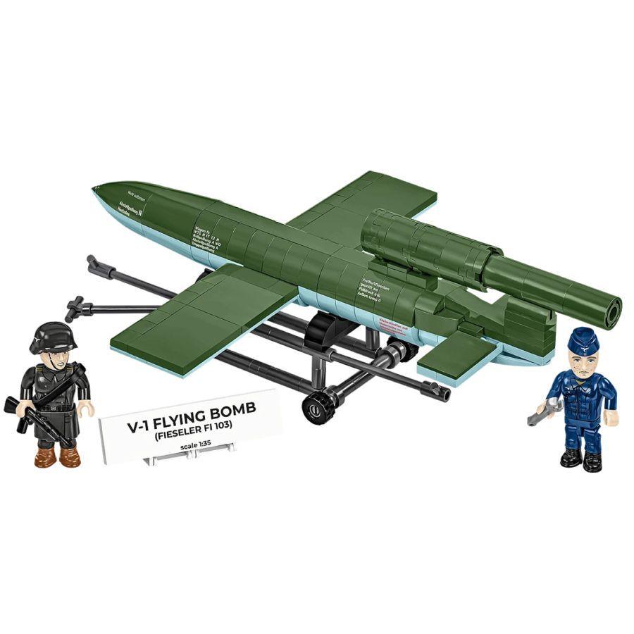 World War 2 - V-1 Flying Bomb (FI 103) Brick Kit (265 Pieces)