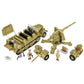 World War 2 - Sd.Kfz.8 Towing 8.8 cm Flak 36 Brick Kit (975 Pieces)