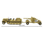 World War 2 - Sd.Kfz.8 Towing 8.8 cm Flak 36 Brick Kit (975 Pieces)