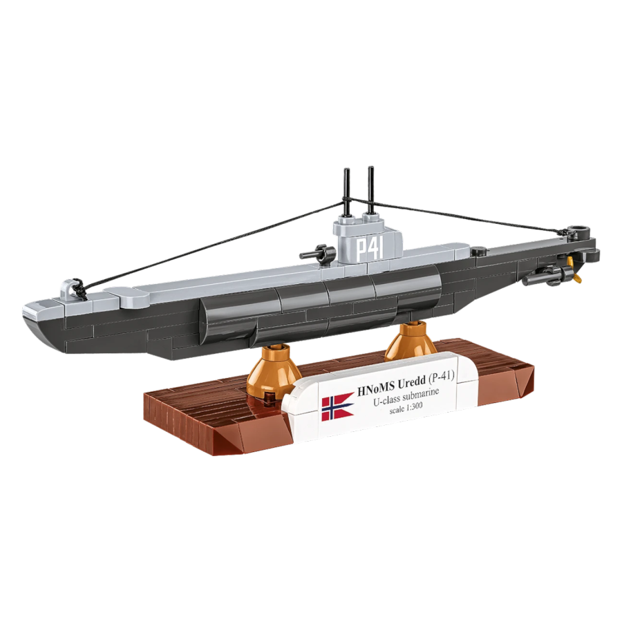 World War 2 - HNoMS Uredd (P-41) U-class Brick Kit (137 Pieces)