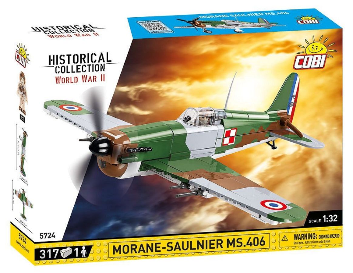 WW2 - Morane-Saulnier MS.406 (317 Pcs)