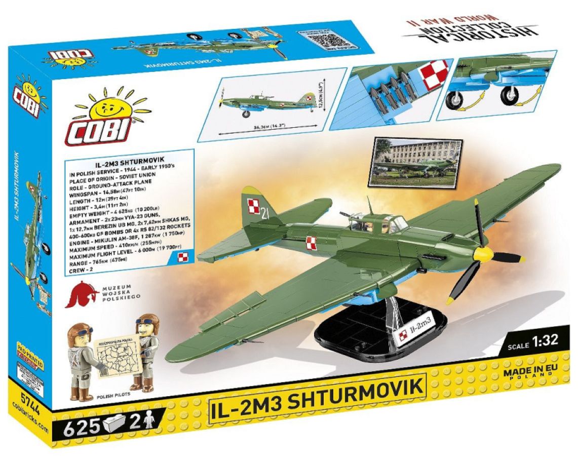 WW2 - IL-2M3 Shturmovik (623 Pcs)
