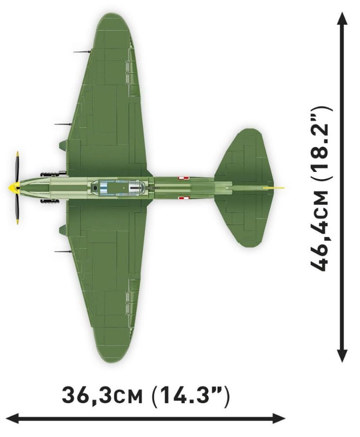 WW2 - IL-2M3 Shturmovik (623 Pcs)