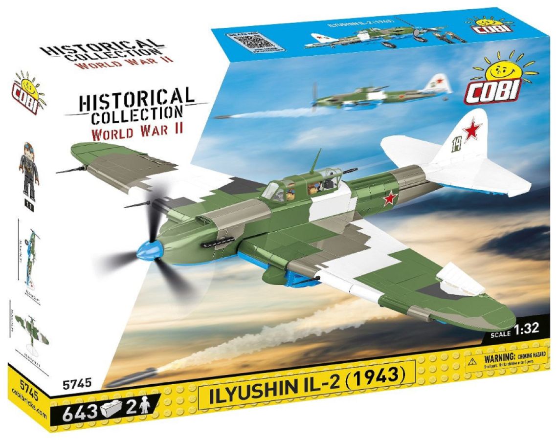 WW2 - Ilyushin IL-2 1943 (636 Pcs)