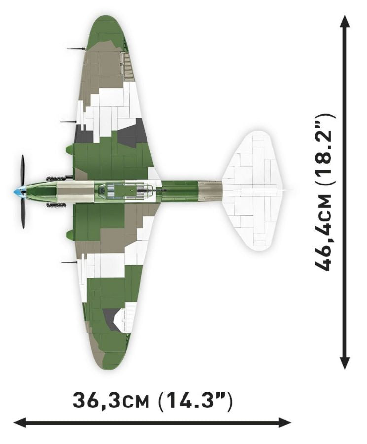 WW2 - Ilyushin IL-2 1943 (636 Pcs)