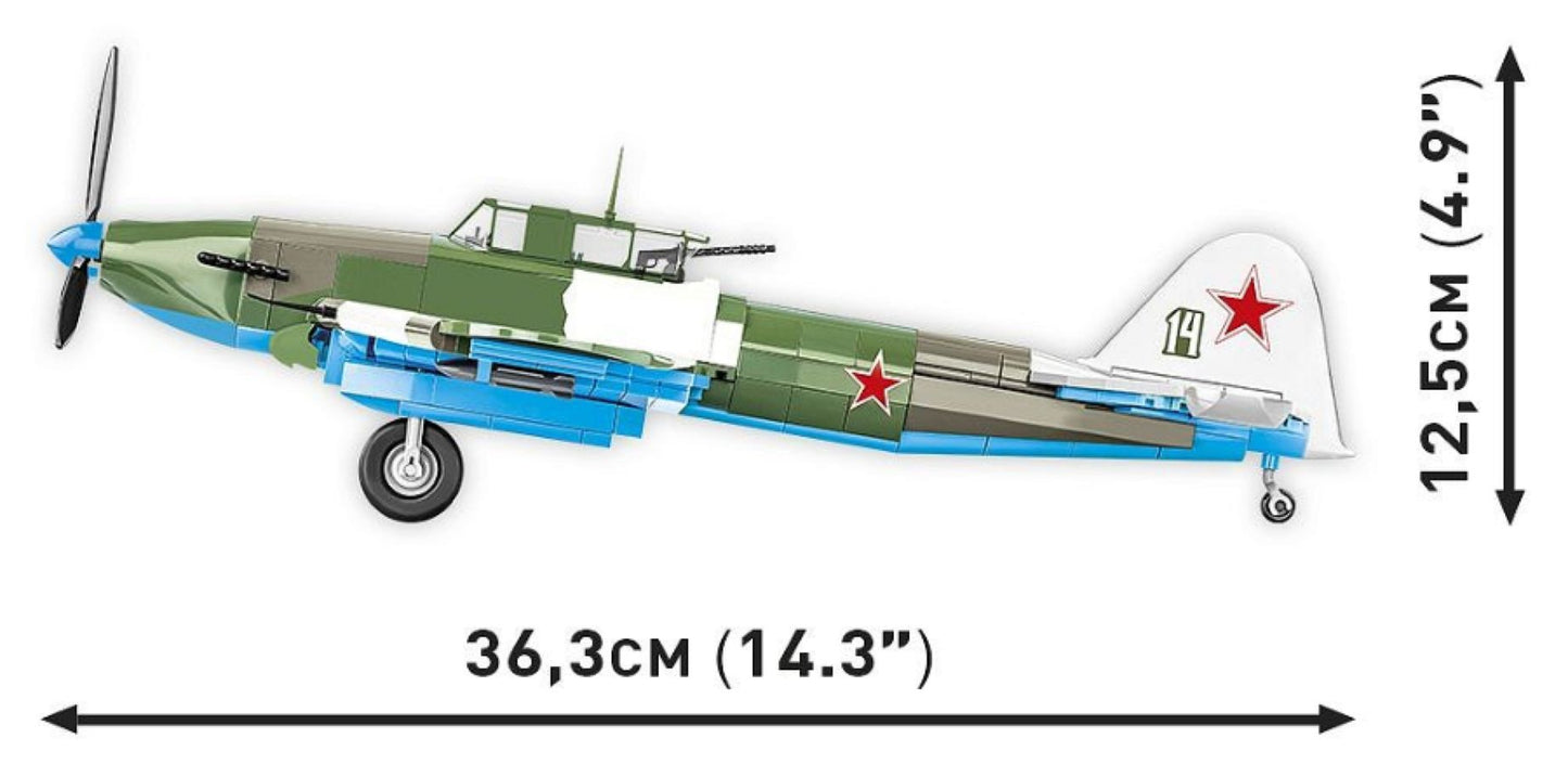 WW2 - Ilyushin IL-2 1943 (636 Pcs)