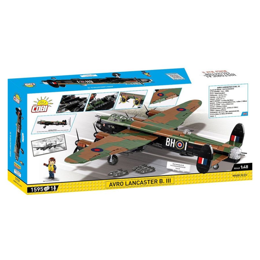 WW2 - Avro Lancaster B. III (1595 Pcs)