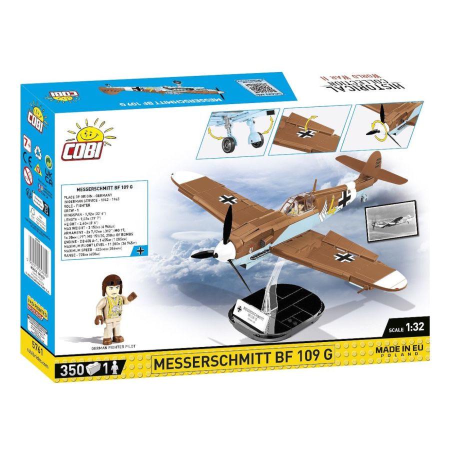 WW2 - Messerschmitt BF 109G (350 Pcs)