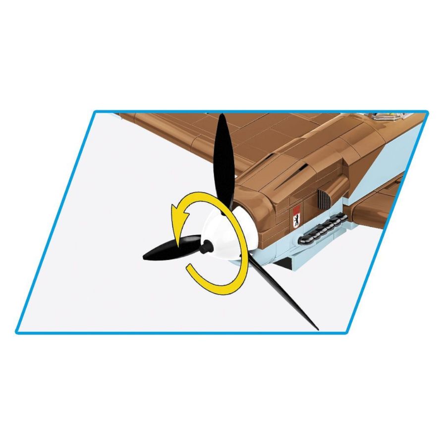 WW2 - Messerschmitt BF 109G (350 Pcs)