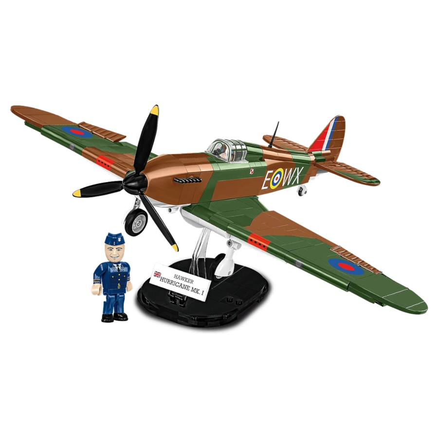 World War 2 - Hawker Hurricane (NO.302) Brick Kit (373 Pieces)