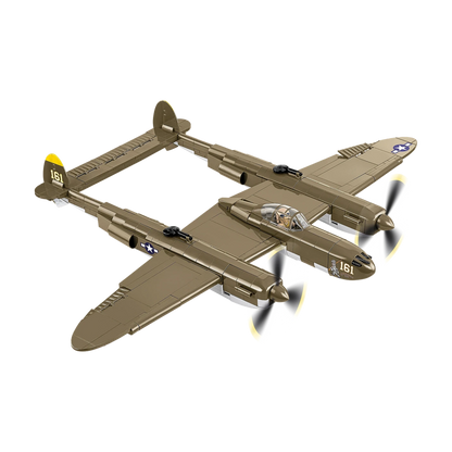 World War 2 - Lockheed P-38H Lightning Construction Set (652 Pieces)