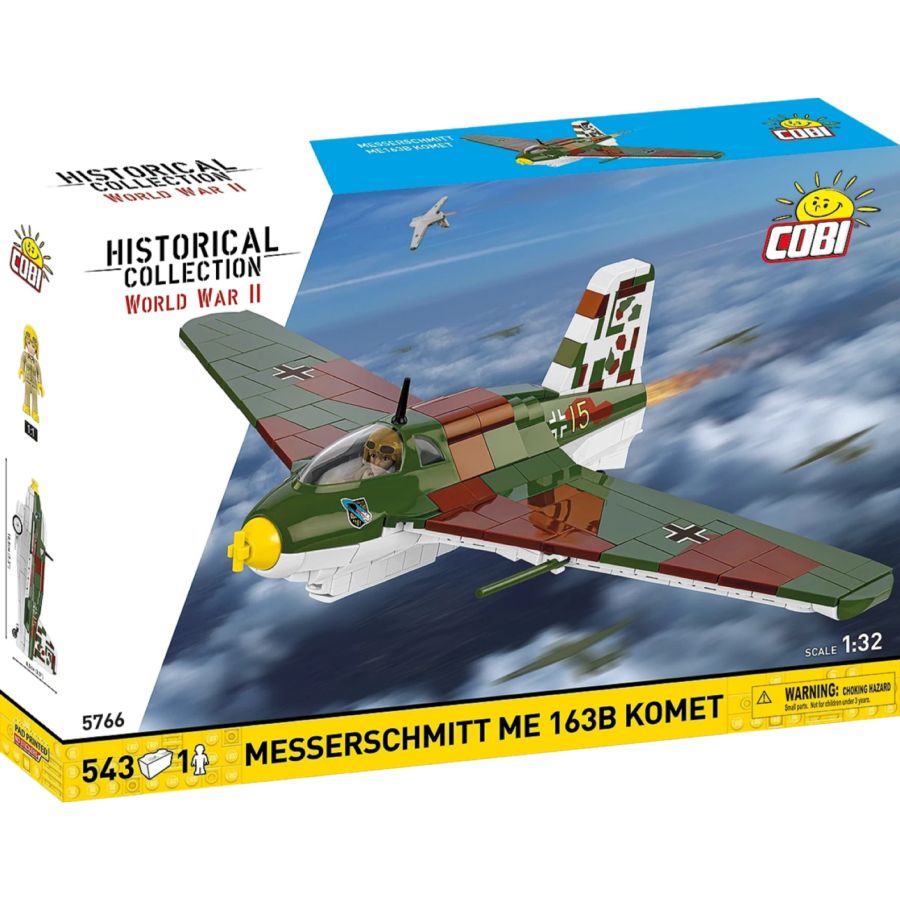 World War 2 - Messerschmitt ME 163B KOM Brick Kit (543 Pieces)