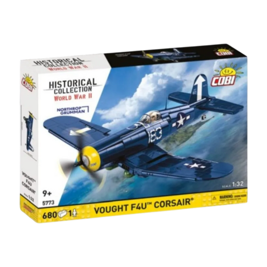 World War 2 - Vought F4U-1 Corsair Brick Kit (650 Pieces)