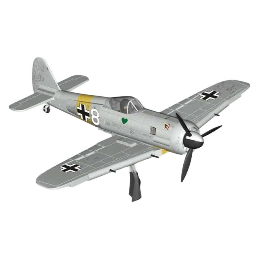 World War 2 - Focke Wulf FW 190 A-4 Brick Kit (365 Pieces)