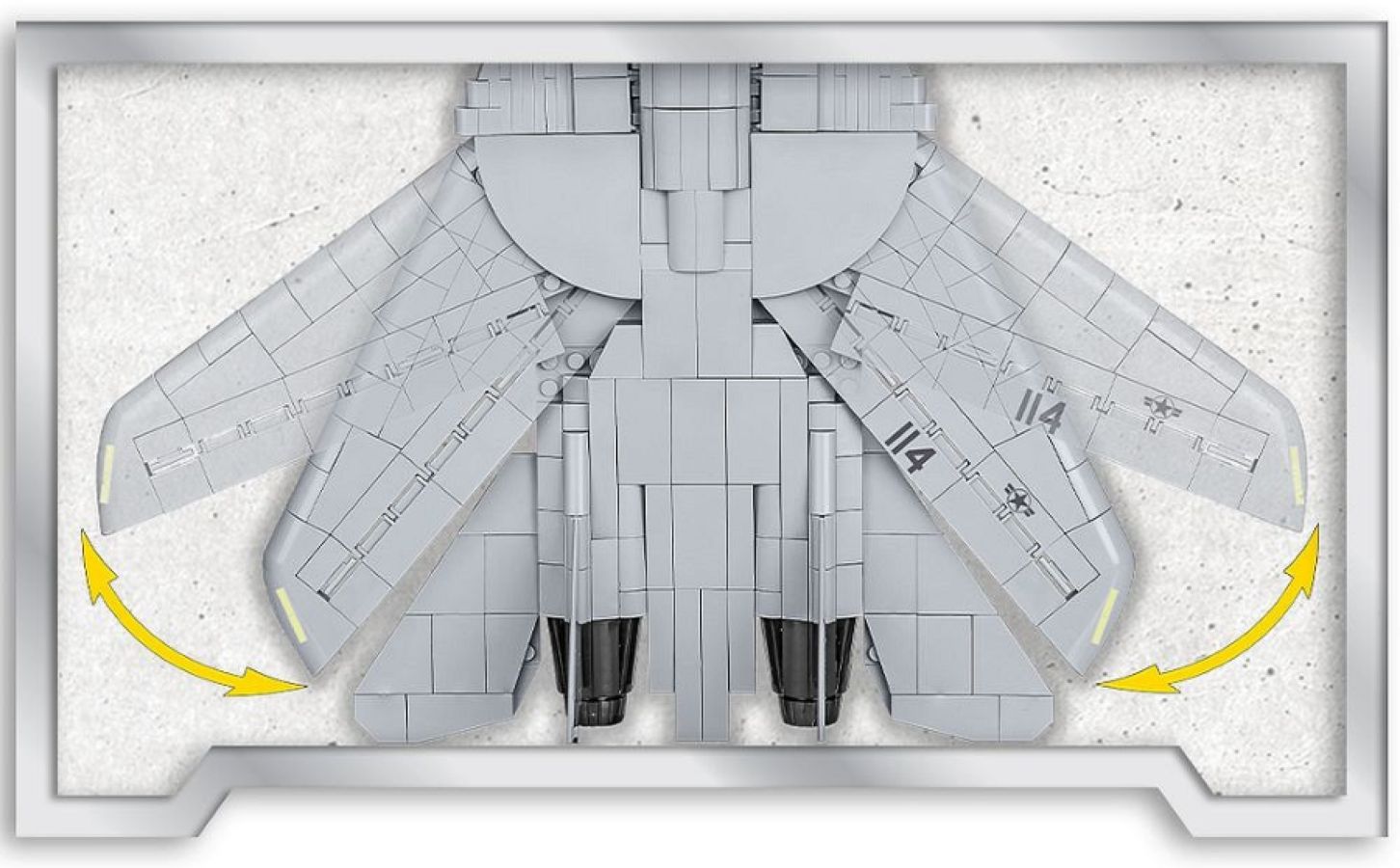 Top Gun - F14 Tomcat (759 Piece Kit)