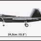 Armed Forces - Lockheed F-22 Raptor (695 Piece Kit)