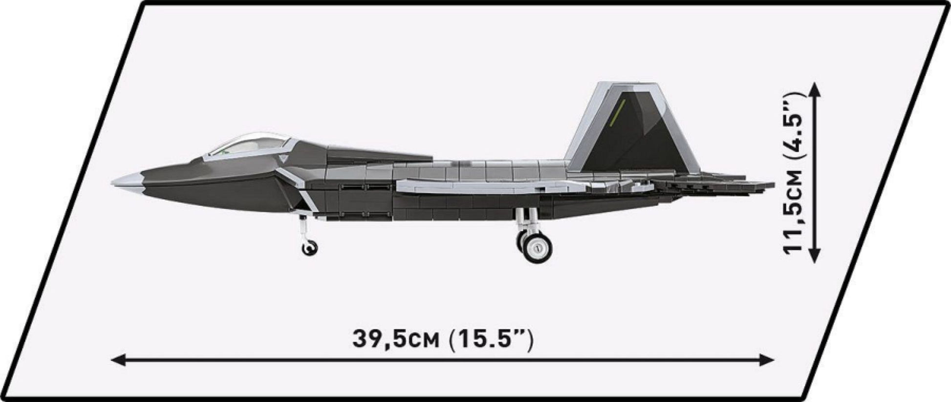 Armed Forces - Lockheed F-22 Raptor (695 Piece Kit)