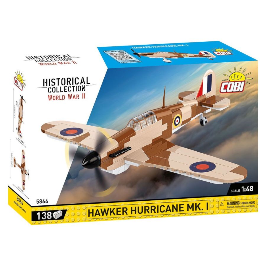 WW2 - Hawker Hurricane Mk.1 (138 Pcs)