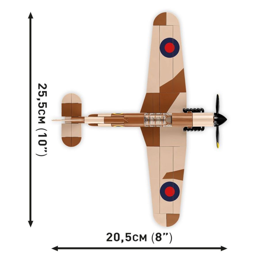 WW2 - Hawker Hurricane Mk.1 (138 Pcs)