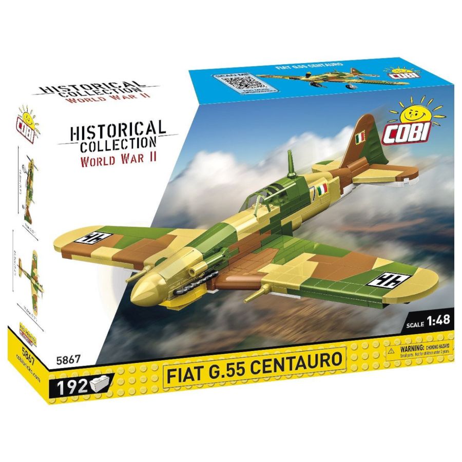 WW2 - Fiat G.55 Centauro (192 Pcs)