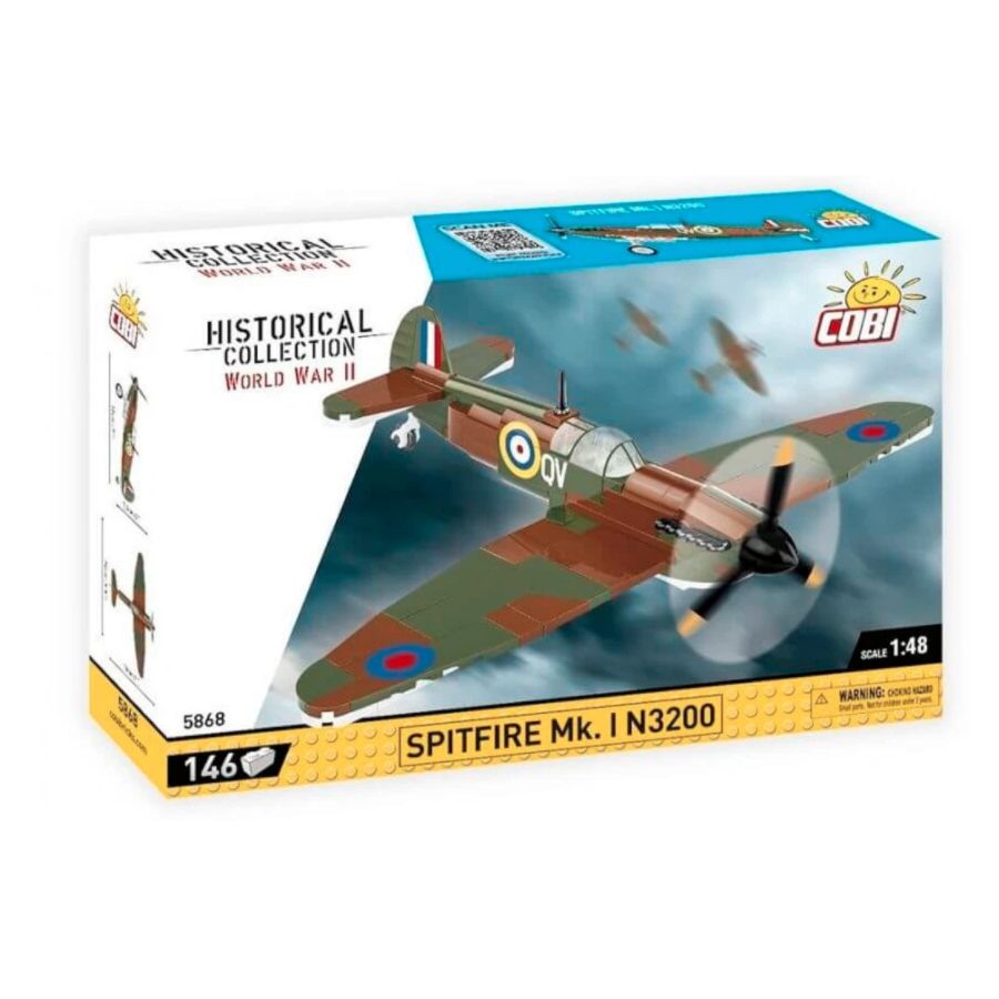 WW2 - Spitfire MK.I N3200 (146 Pcs)