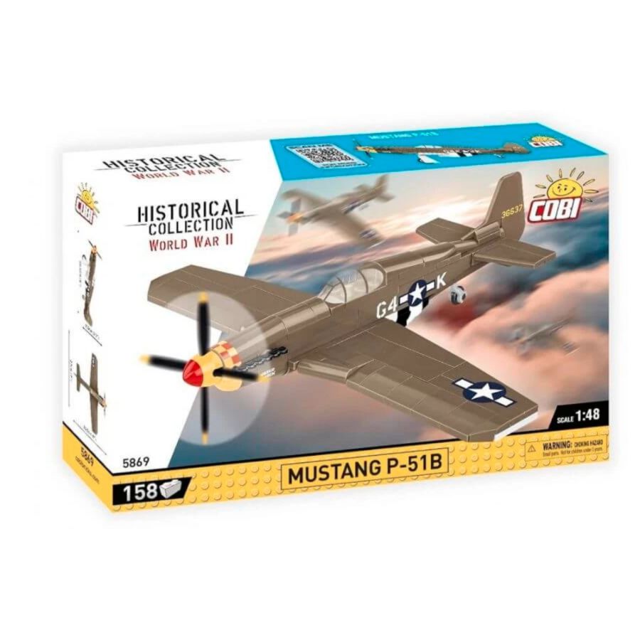 WW2 - Mustang P-51B (158 Pcs)